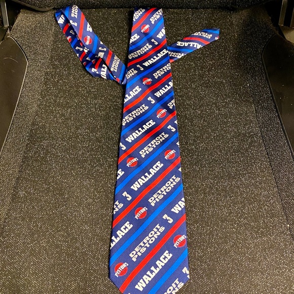 Detroit Pistons Ben Wallace Tie 👔 - Picture 1 of 3